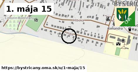 1. mája 15, Bystričany