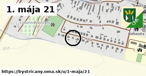 1. mája 21, Bystričany