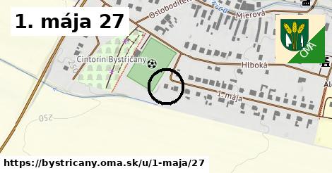 1. mája 27, Bystričany