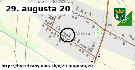 29. augusta 20, Bystričany