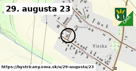 29. augusta 23, Bystričany