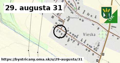 29. augusta 31, Bystričany