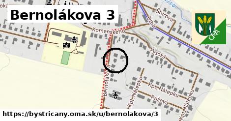 Bernolákova 3, Bystričany