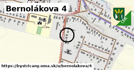 Bernolákova 4, Bystričany