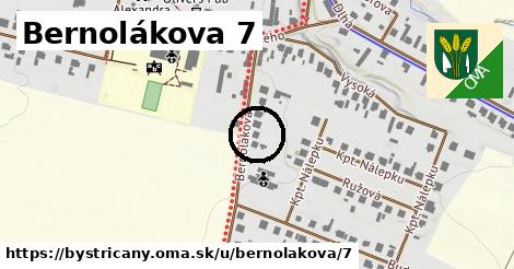 Bernolákova 7, Bystričany