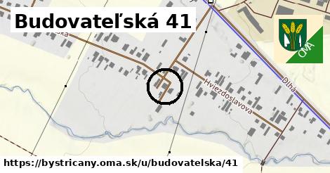 Budovateľská 41, Bystričany