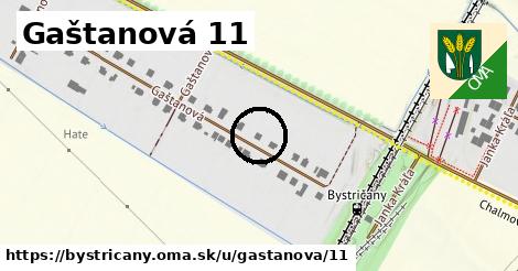 Gaštanová 11, Bystričany