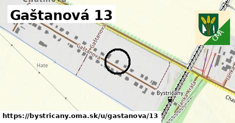 Gaštanová 13, Bystričany
