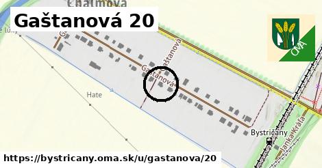 Gaštanová 20, Bystričany