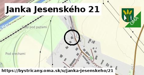 Janka Jesenského 21, Bystričany