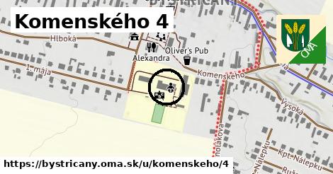 Komenského 4, Bystričany