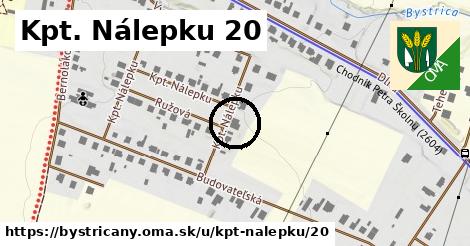 Kpt. Nálepku 20, Bystričany