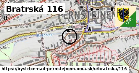 Bratrská 116, Bystřice nad Pernštejnem
