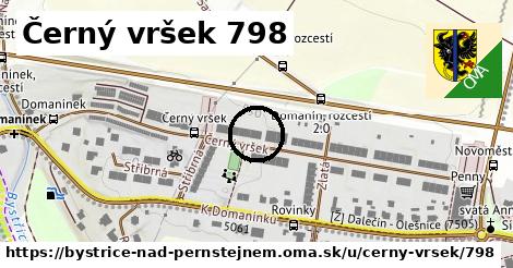 Černý vršek 798, Bystřice nad Pernštejnem
