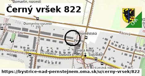 Černý vršek 822, Bystřice nad Pernštejnem