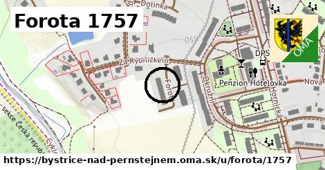 Forota 1757, Bystřice nad Pernštejnem