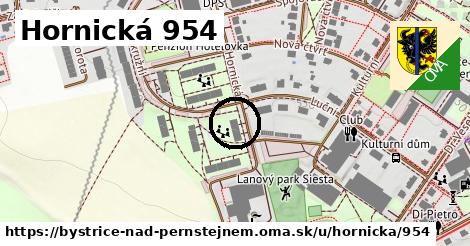 Hornická 954, Bystřice nad Pernštejnem