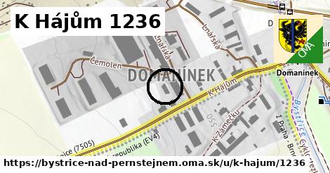 K Hájům 1236, Bystřice nad Pernštejnem