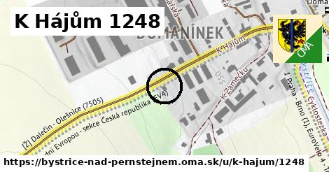 K Hájům 1248, Bystřice nad Pernštejnem