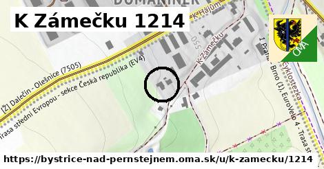 K Zámečku 1214, Bystřice nad Pernštejnem