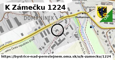 K Zámečku 1224, Bystřice nad Pernštejnem