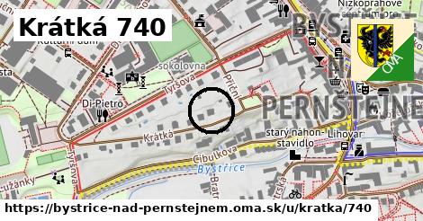 Krátká 740, Bystřice nad Pernštejnem