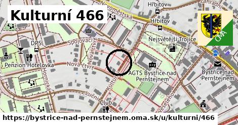 Kulturní 466, Bystřice nad Pernštejnem