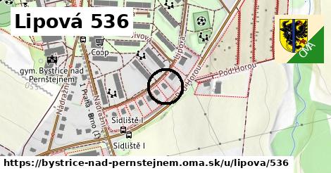 Lipová 536, Bystřice nad Pernštejnem