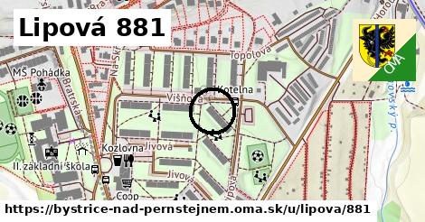 Lipová 881, Bystřice nad Pernštejnem