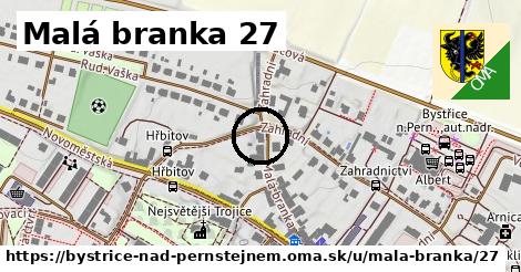 Malá branka 27, Bystřice nad Pernštejnem