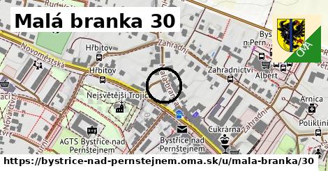 Malá branka 30, Bystřice nad Pernštejnem