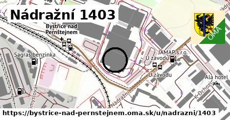 Nádražní 1403, Bystřice nad Pernštejnem