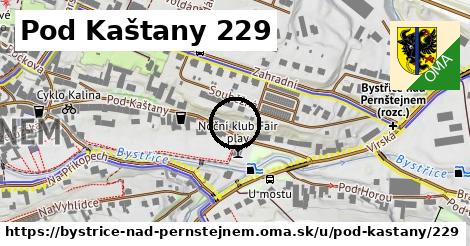 Pod Kaštany 229, Bystřice nad Pernštejnem
