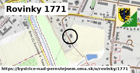 Rovinky 1771, Bystřice nad Pernštejnem