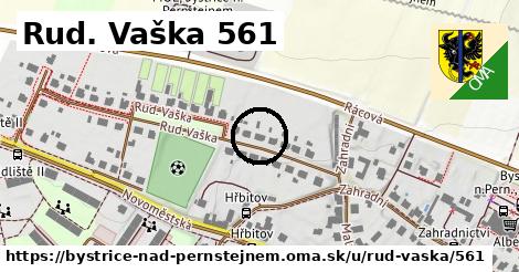 Rud. Vaška 561, Bystřice nad Pernštejnem