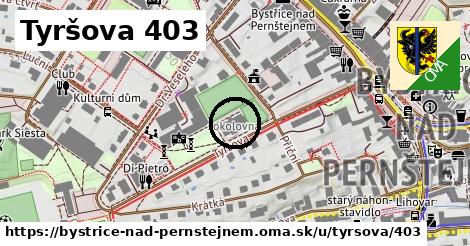 Tyršova 403, Bystřice nad Pernštejnem