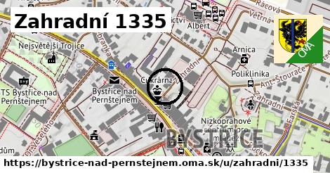 Zahradní 1335, Bystřice nad Pernštejnem