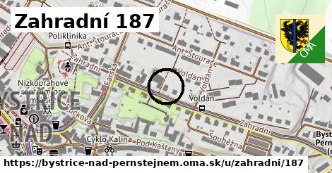 Zahradní 187, Bystřice nad Pernštejnem