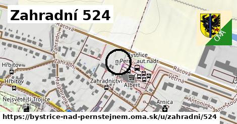 Zahradní 524, Bystřice nad Pernštejnem