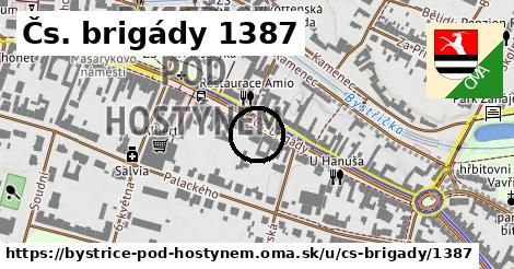 Čs. brigády 1387, Bystřice pod Hostýnem