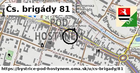 Čs. brigády 81, Bystřice pod Hostýnem