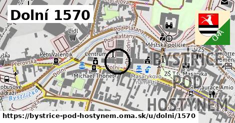 Dolní 1570, Bystřice pod Hostýnem