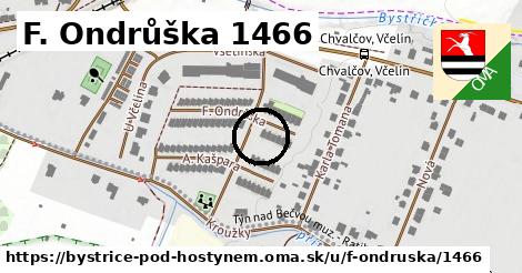 F. Ondrůška 1466, Bystřice pod Hostýnem