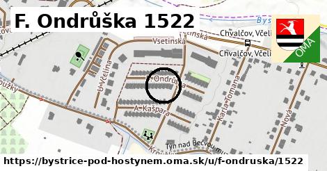 F. Ondrůška 1522, Bystřice pod Hostýnem