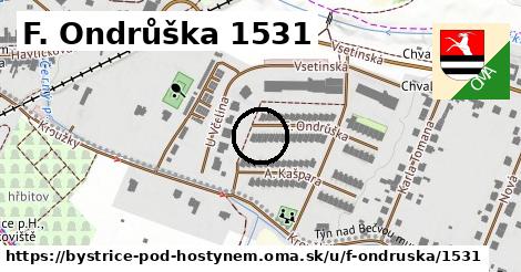 F. Ondrůška 1531, Bystřice pod Hostýnem