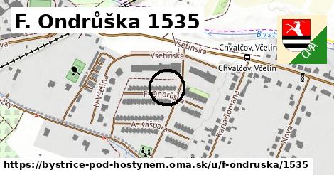 F. Ondrůška 1535, Bystřice pod Hostýnem
