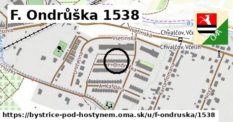 F. Ondrůška 1538, Bystřice pod Hostýnem