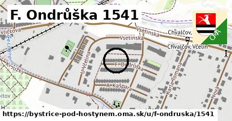 F. Ondrůška 1541, Bystřice pod Hostýnem