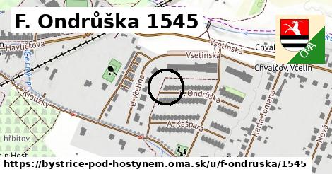 F. Ondrůška 1545, Bystřice pod Hostýnem
