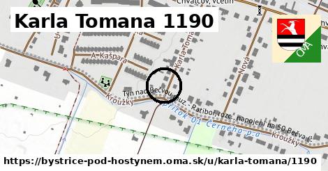 Karla Tomana 1190, Bystřice pod Hostýnem